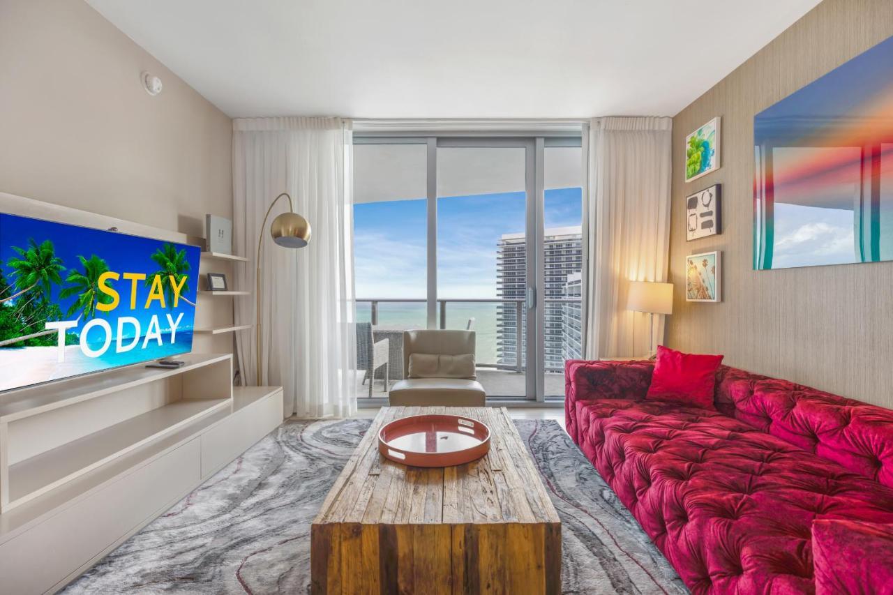 Seashore Resort - 2 Bedroom Right On The Beach Direct Ocean-View With Amenities On The Rooftop Hollywood Exterior photo