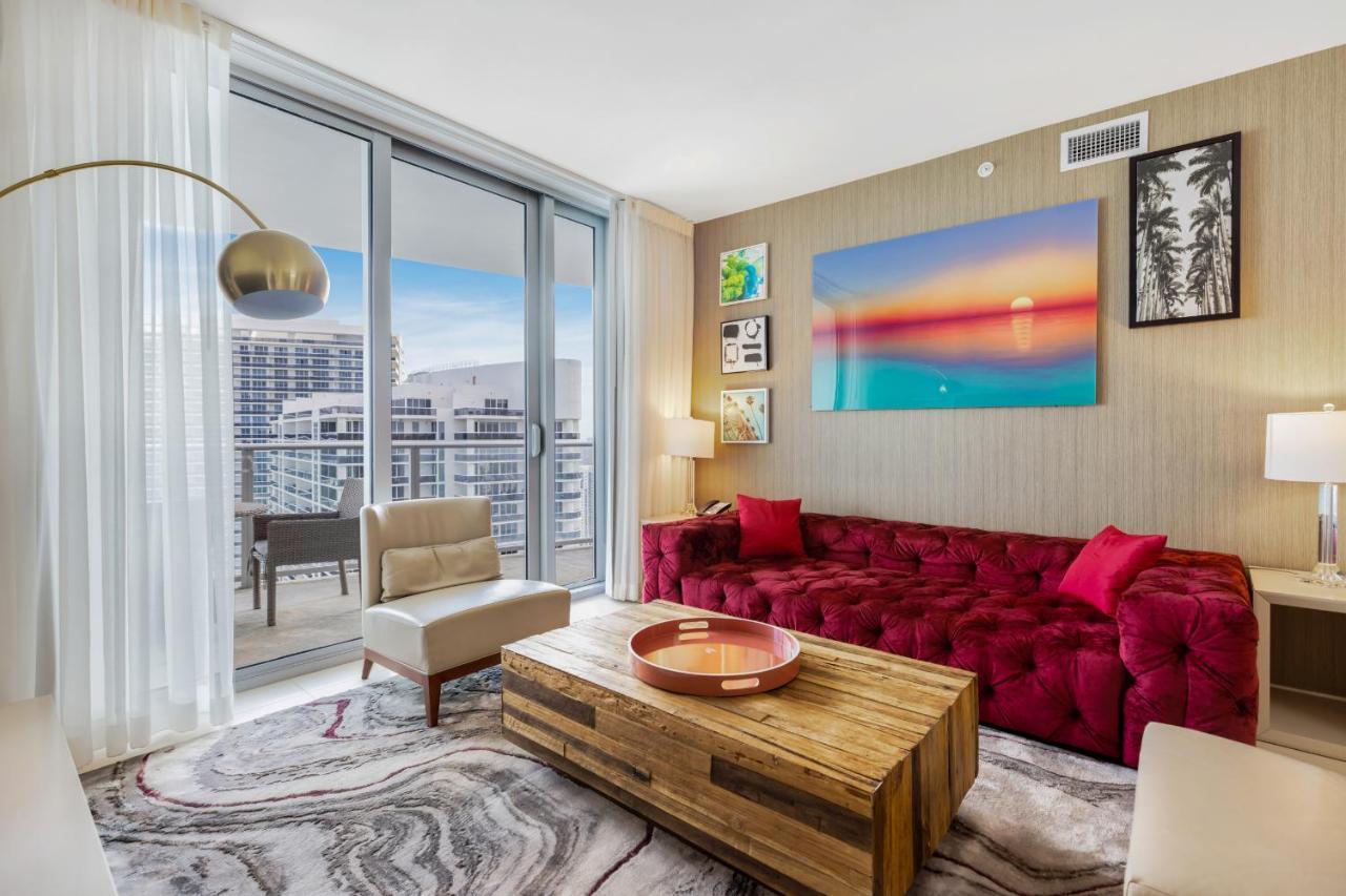 Seashore Resort - 2 Bedroom Right On The Beach Direct Ocean-View With Amenities On The Rooftop Hollywood Exterior photo