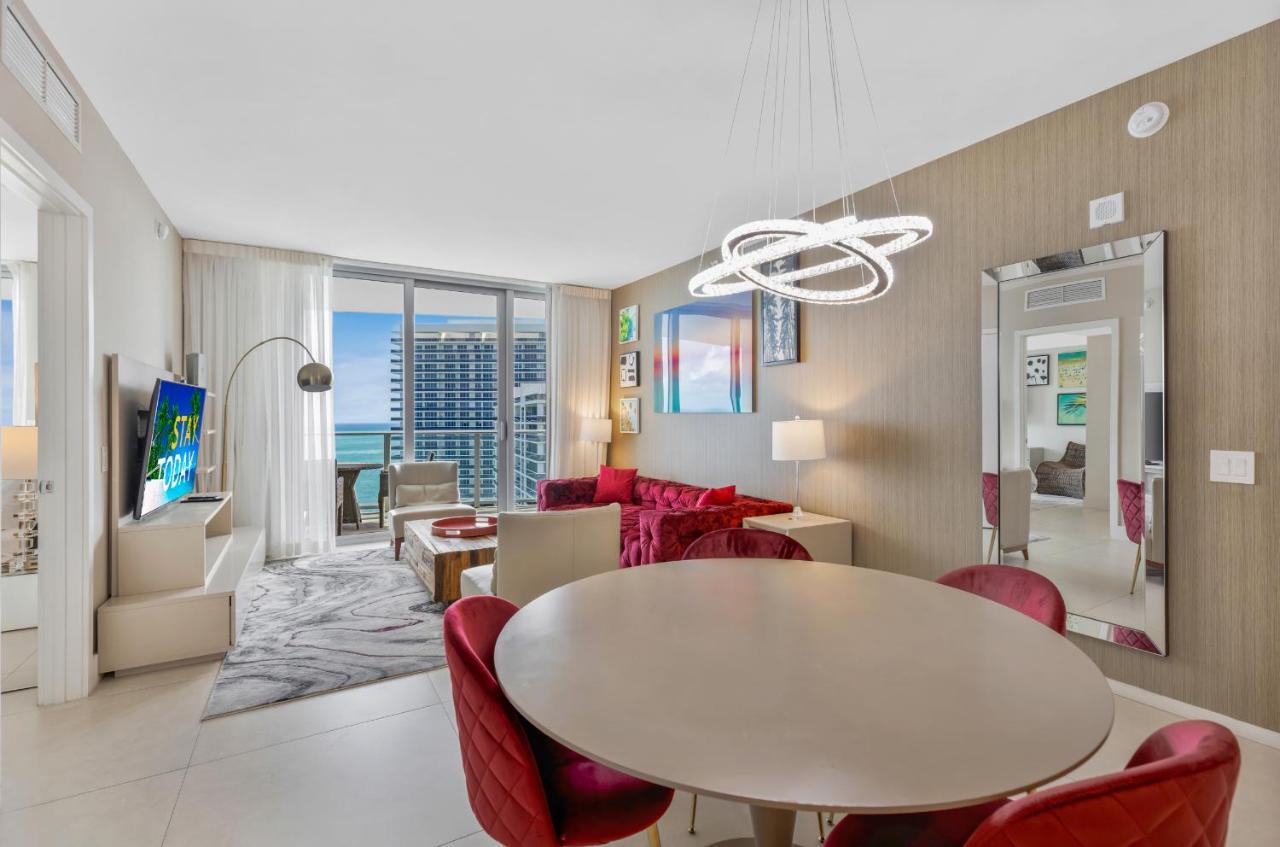 Seashore Resort - 2 Bedroom Right On The Beach Direct Ocean-View With Amenities On The Rooftop Hollywood Exterior photo