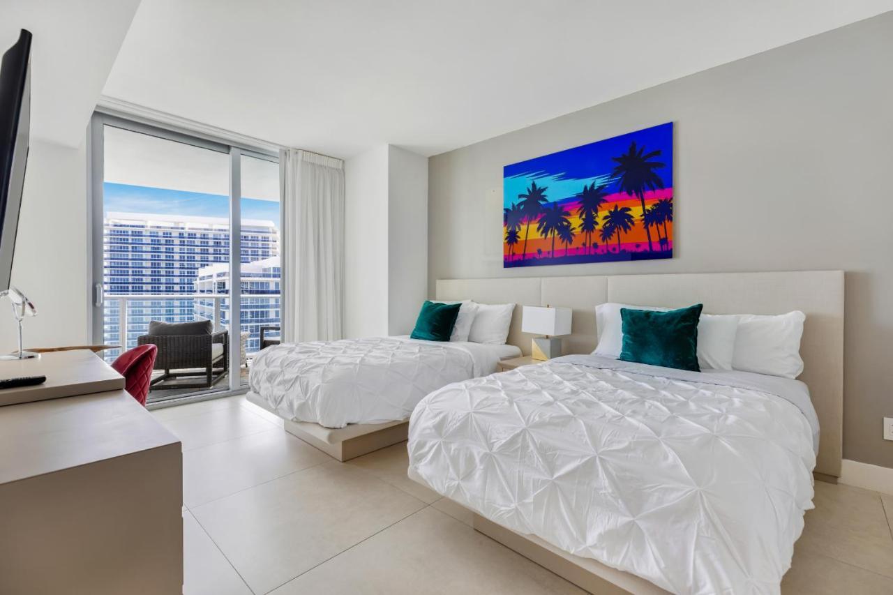 Seashore Resort - 2 Bedroom Right On The Beach Direct Ocean-View With Amenities On The Rooftop Hollywood Exterior photo