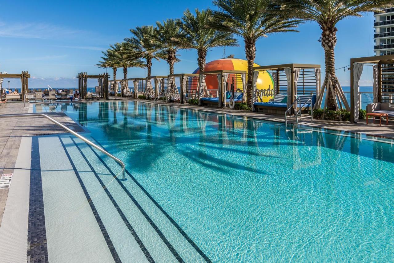 Seashore Resort - 2 Bedroom Right On The Beach Direct Ocean-View With Amenities On The Rooftop Hollywood Exterior photo